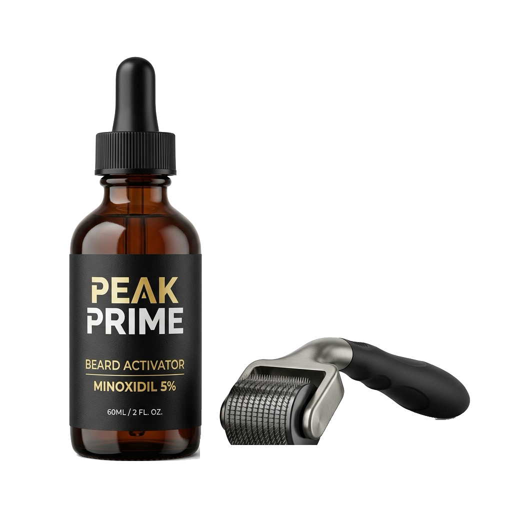 Hair and beard growth kit